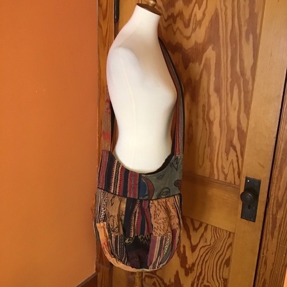 Grateful Dead NWT Orange Patchwork Purse - Picture 11 of 12